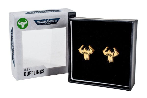 Warhammer 40,000 boutons de manchette Orks