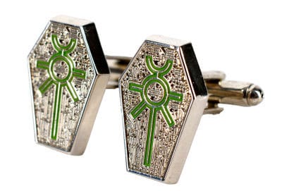 Warhammer 40,000 boutons de manchette Necrons