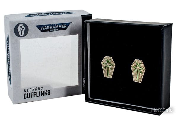 Warhammer 40,000 boutons de manchette Necrons