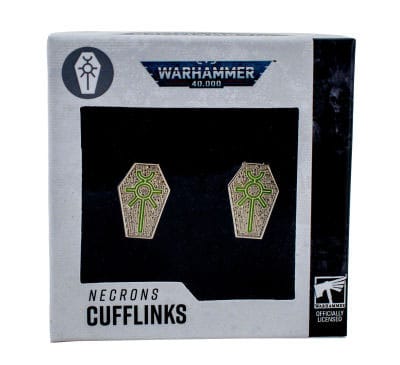 Warhammer 40,000 boutons de manchette Necrons