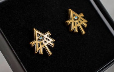 Warhammer 40,000 boutons de manchette Aeldari