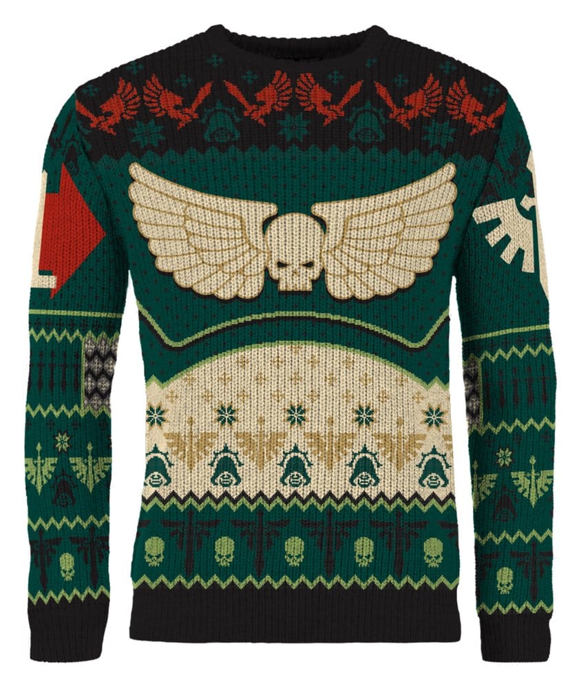 Warhammer 40,000 pull de Noël Dark Angels (M)