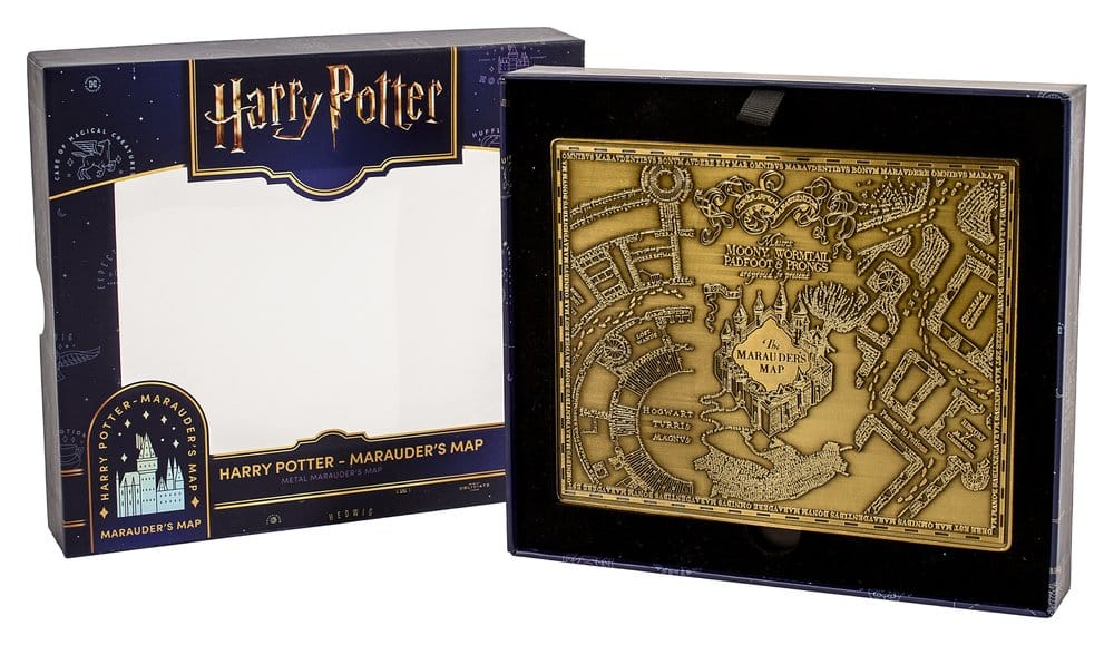 Harry Potter réplique Marauder's Map Metal Map 15 cm