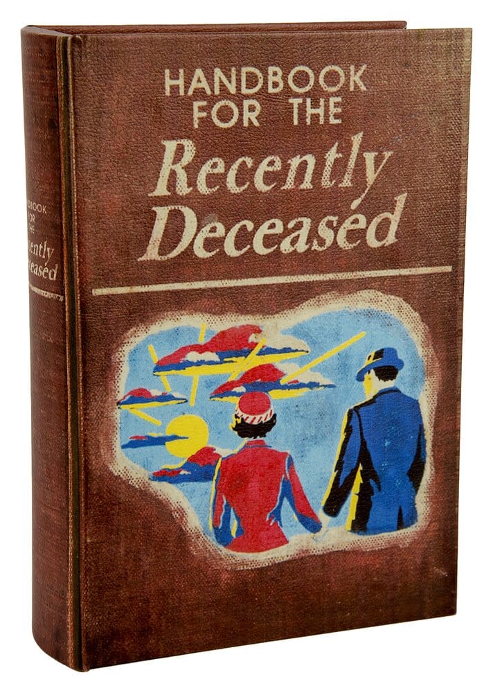 Beetlejuice boîte réplique Handbook for the Recently Deceased