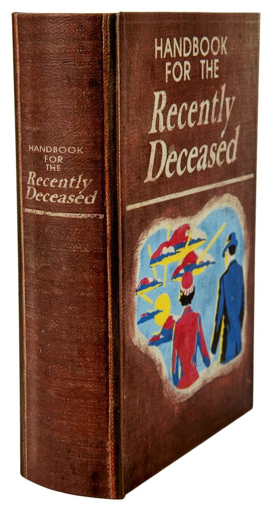Beetlejuice boîte réplique Handbook for the Recently Deceased