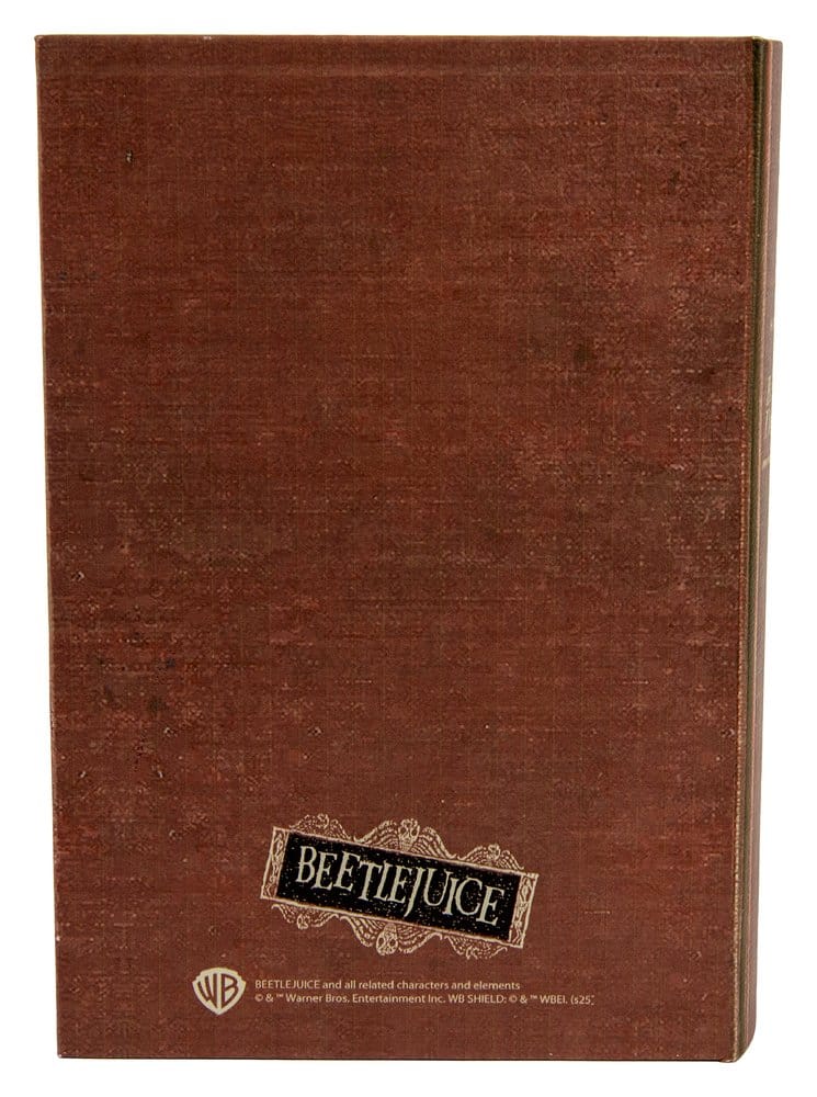 Beetlejuice boîte réplique Handbook for the Recently Deceased