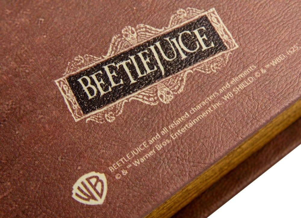 Beetlejuice boîte réplique Handbook for the Recently Deceased