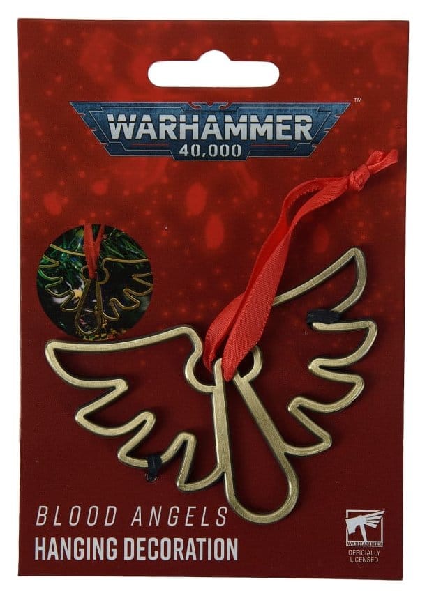 Warhammer 40,000 décoration suspendue Blood Angels 16 cm