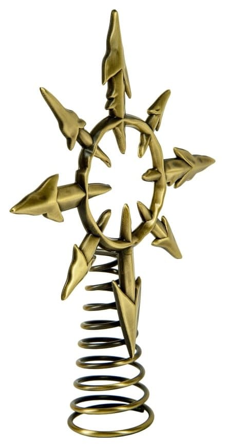 Warhammer 40,000 cimier de sapin Chaos Star 22 cm
