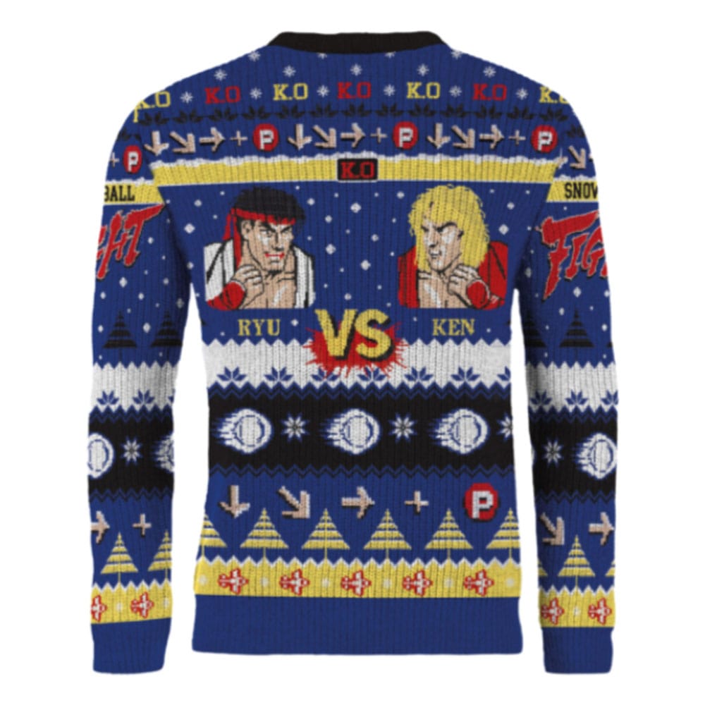 Street Fighter Pull de Noël Ryu & Ken (XL)