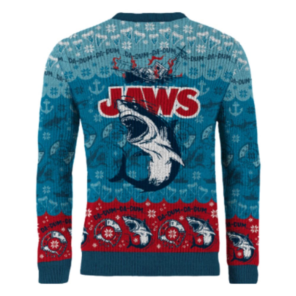 Les Dents de la mer Pull de Noël Jaws (XL)