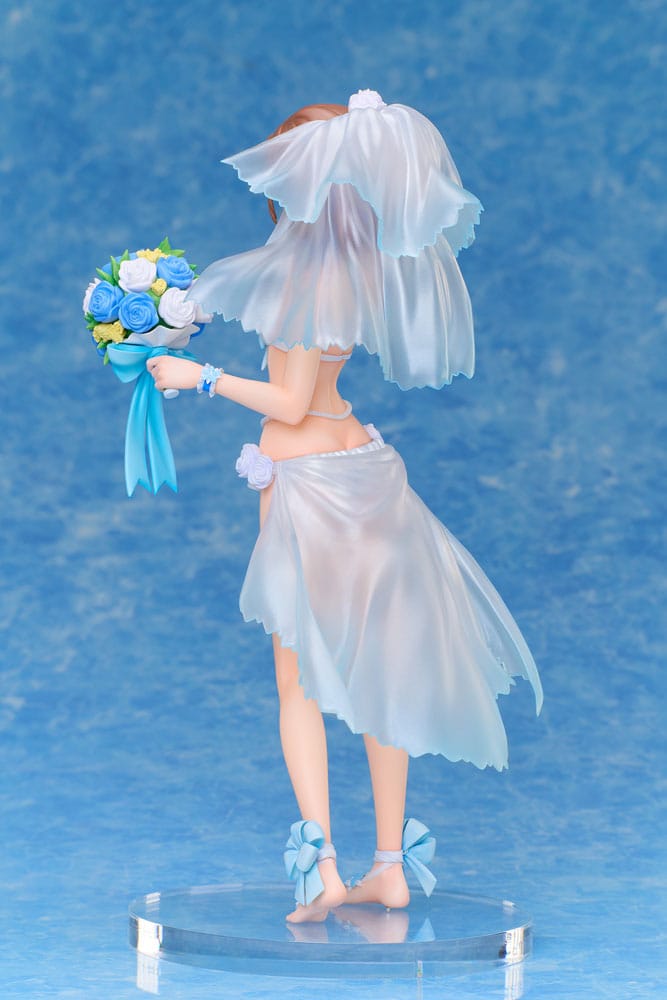 A Certain Scientific Railgun T statuette PVC 1/7 Mikoto Misaka Wedding Swimsuit Ver. 25 cm