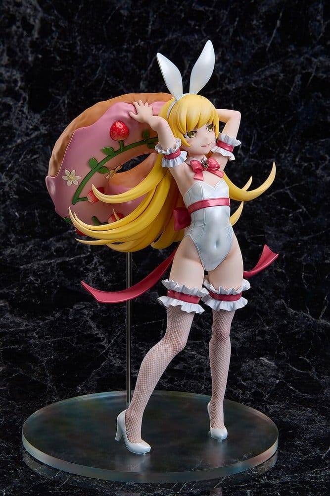 Monogatari Series statuette PVC 1/4 Shinobu Oshino White Bunny Ver. 35 cm