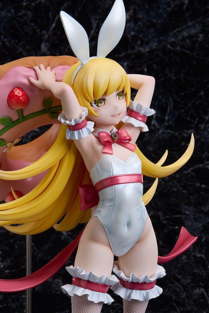 Monogatari Series statuette PVC 1/4 Shinobu Oshino White Bunny Ver. 35 cm