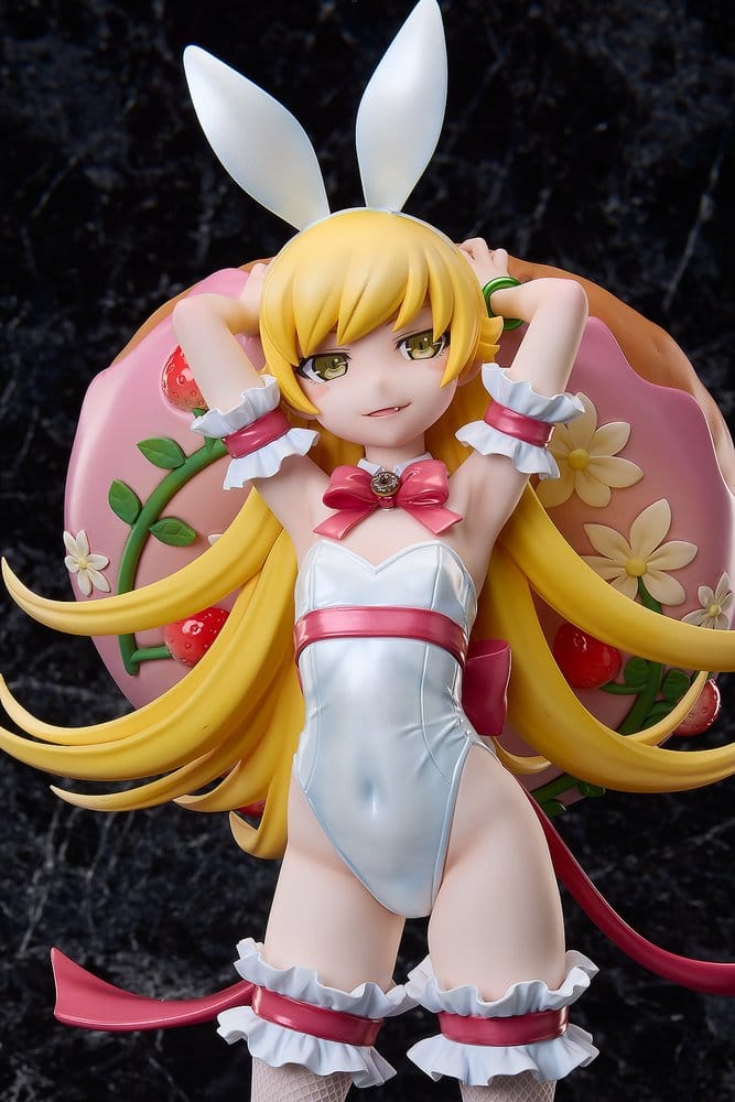 Monogatari Series statuette PVC 1/4 Shinobu Oshino White Bunny Ver. 35 cm
