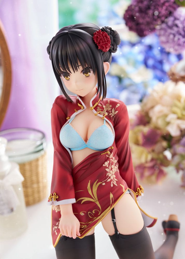 Cafe Stella and the Reaper´s Butterfly statuette PVC 1/3.5 Natsume Shiki Chinese Clothes Ver. AmiAmi Limited Edition 30 cm