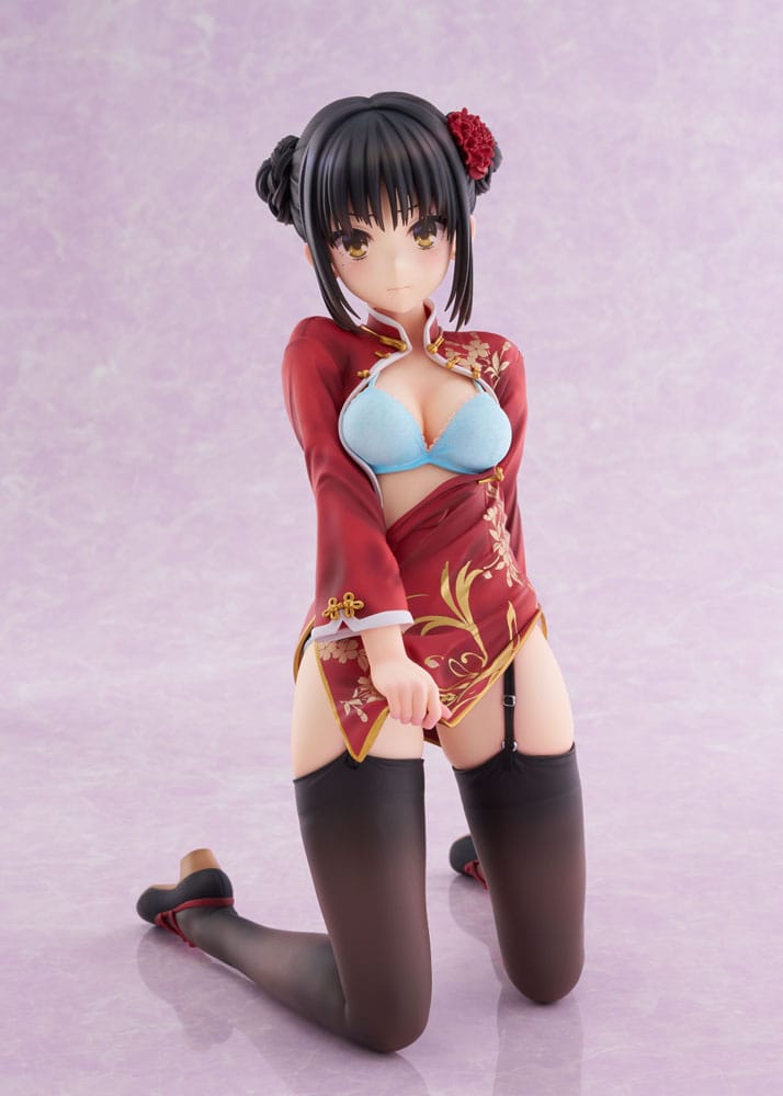 Cafe Stella and the Reaper´s Butterfly statuette PVC 1/3.5 Natsume Shiki Chinese Clothes Ver. AmiAmi Limited Edition 30 cm