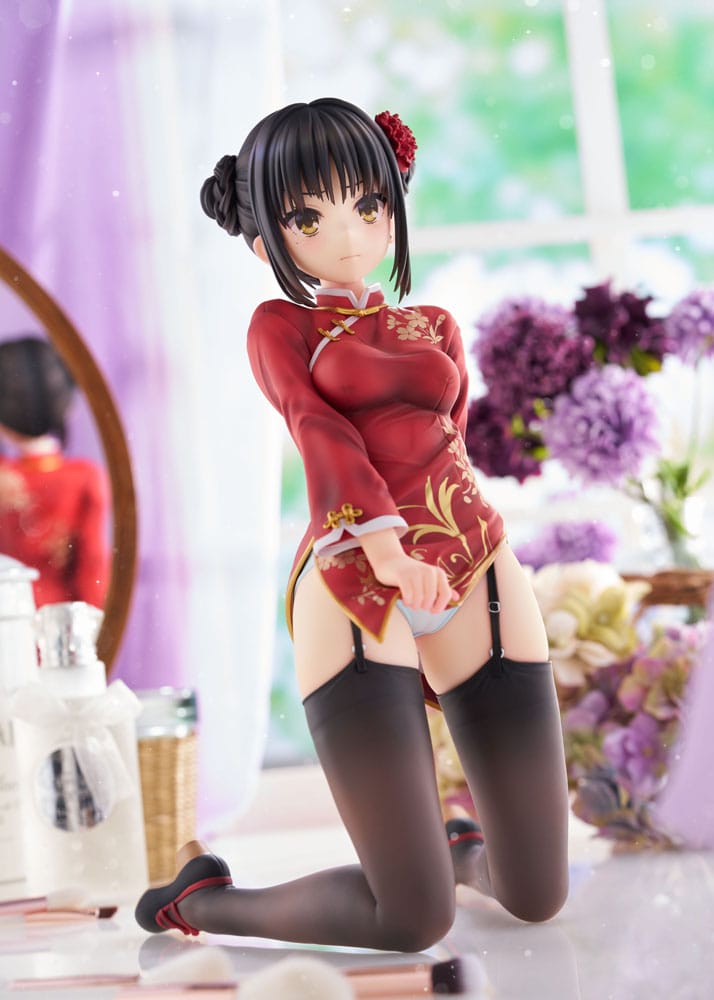 Cafe Stella and the Reaper´s Butterfly statuette PVC 1/3.5 Natsume Shiki Chinese Clothes Ver. AmiAmi Limited Edition 30 cm