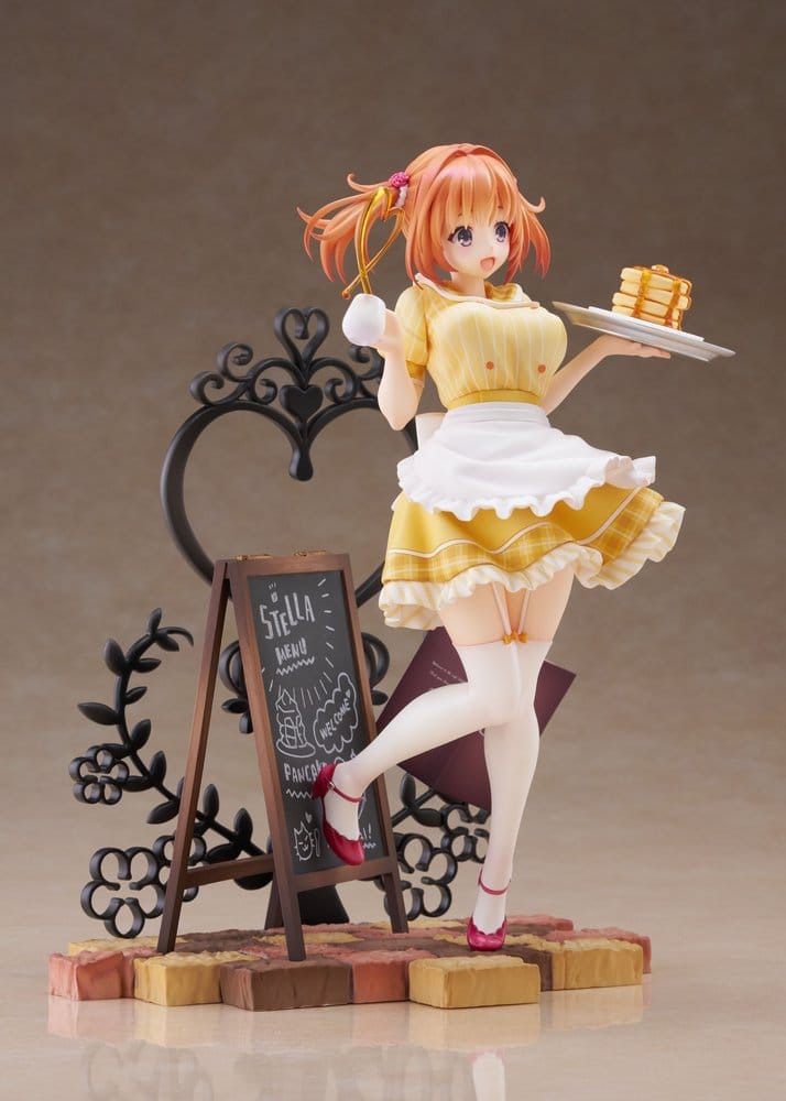 Café Stella and the Reaper's Butterflies figurine PVC 1/7 Sumizome Nozomi AmiAmi Limited Edition 23 cm