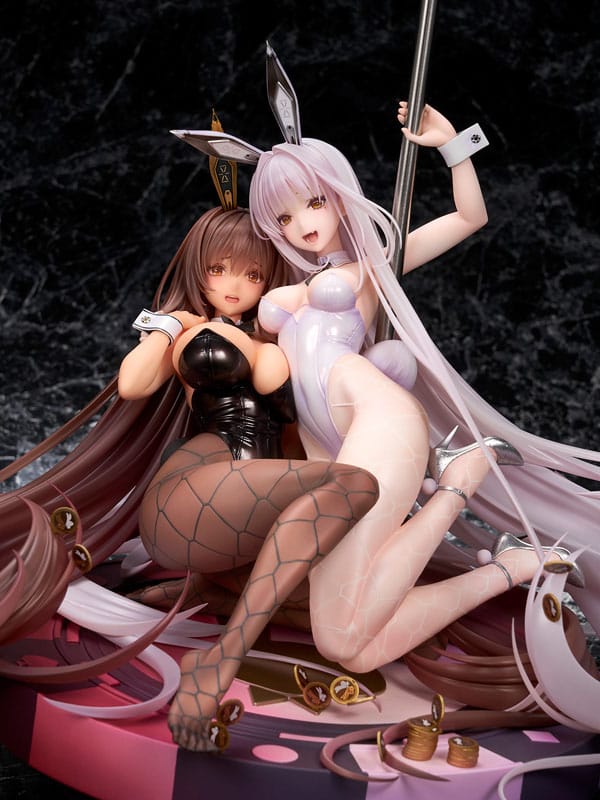 Goddess of Victory: Nikke statuette 1/7 Noir & Blanc Bunny X 777 Ver. 28 cm