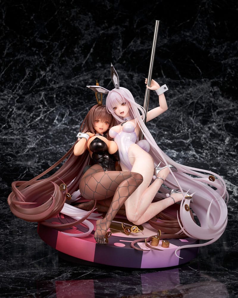 Goddess of Victory: Nikke statuette 1/7 Noir & Blanc Bunny X 777 Ver. 28 cm