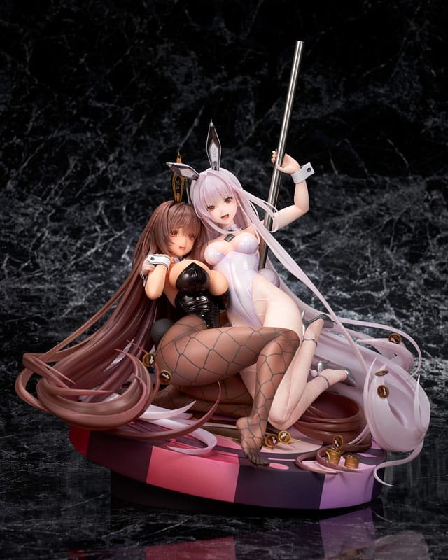 Goddess of Victory: Nikke statuette 1/7 Noir & Blanc Bunny X 777 Ver. 28 cm