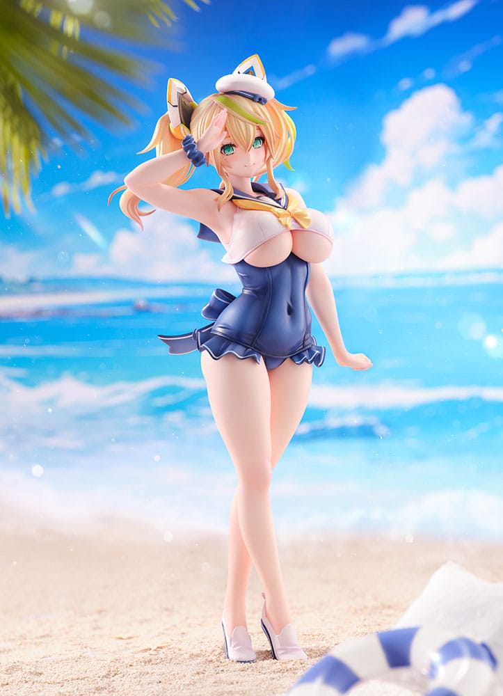 Phantasy Star Online 2 statuette PVC 1/7 Es Cool Breeze Gene - Summer Vacation 26 cm