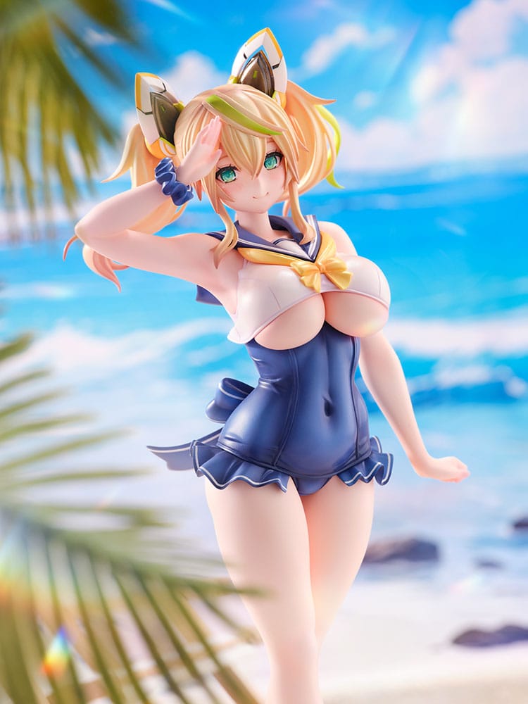 Phantasy Star Online 2 statuette PVC 1/7 Es Cool Breeze Gene - Summer Vacation 26 cm