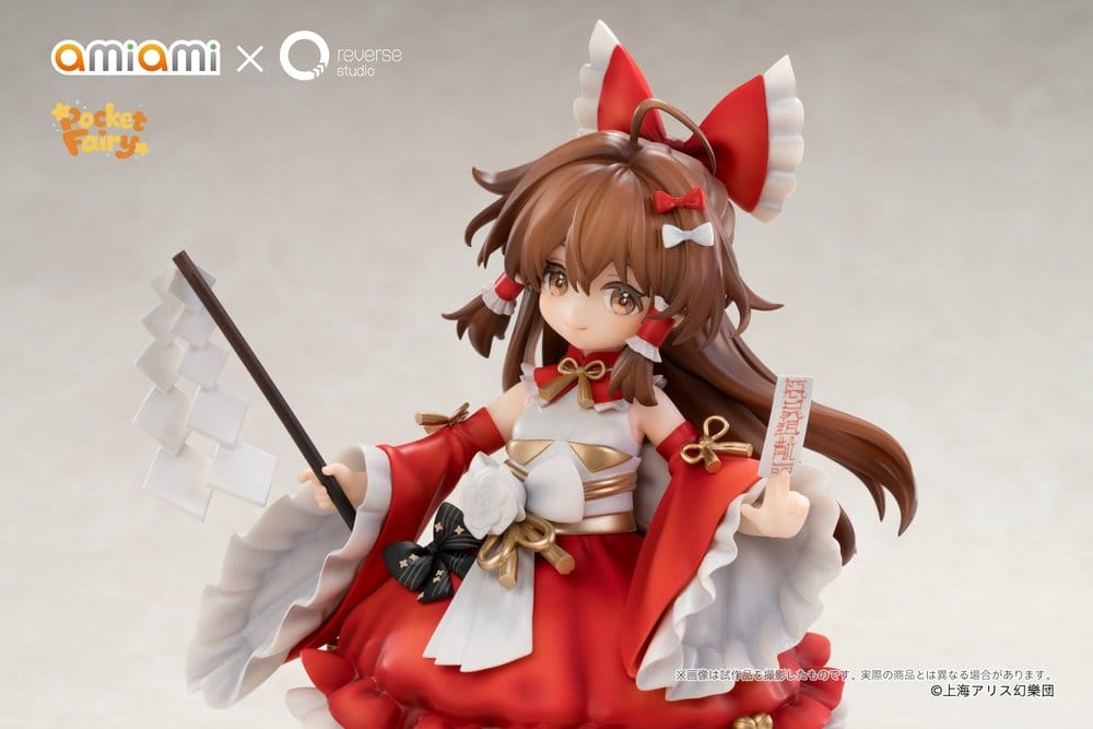 Touhou Project figurine PVC Reverse Palm Spirit Reimu Hakurei 15 cm