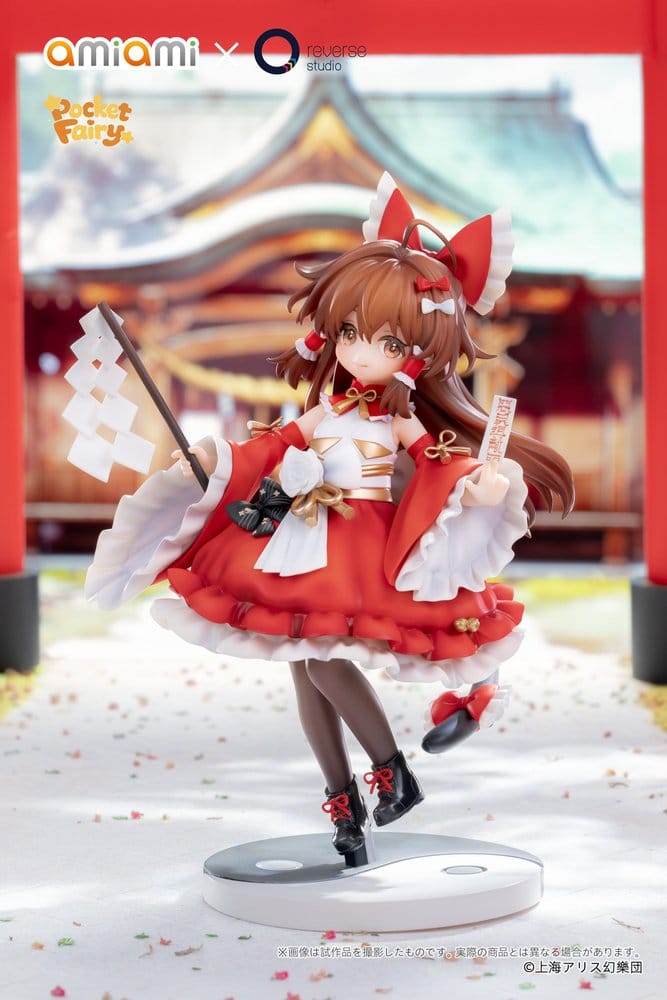 Touhou Project figurine PVC Reverse Palm Spirit Reimu Hakurei 15 cm