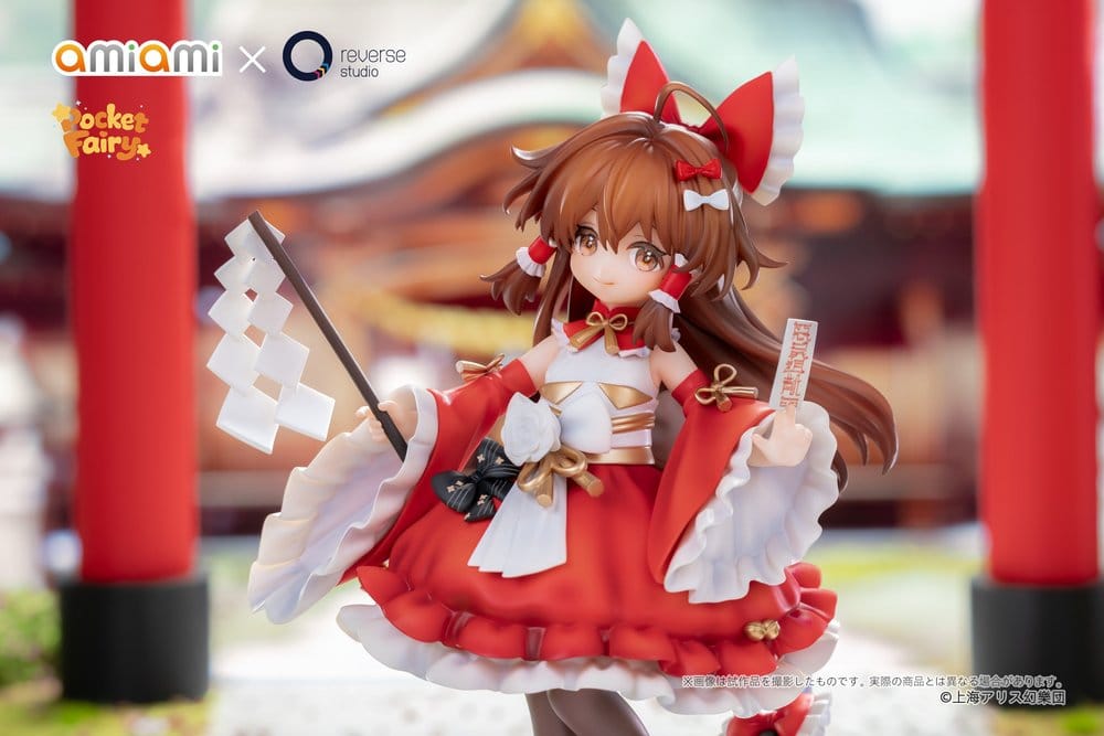 Touhou Project figurine PVC Reverse Palm Spirit Reimu Hakurei 15 cm