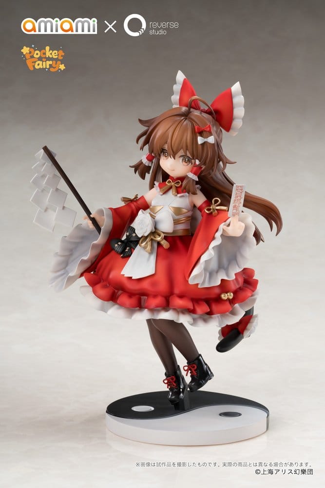 Touhou Project figurine PVC Reverse Palm Spirit Reimu Hakurei 15 cm
