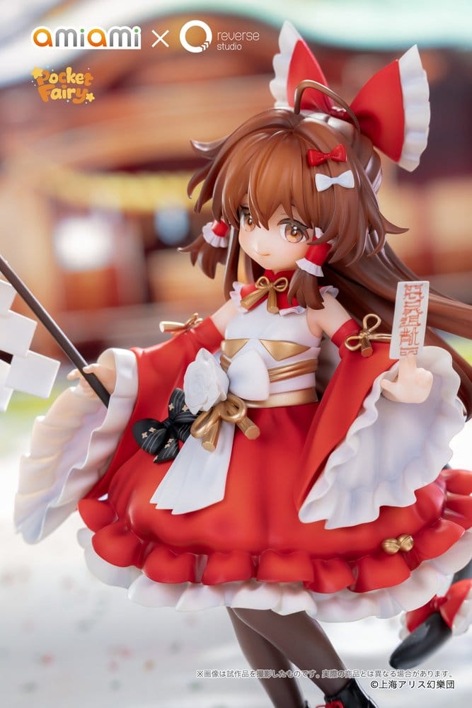 Touhou Project figurine PVC Reverse Palm Spirit Reimu Hakurei 15 cm