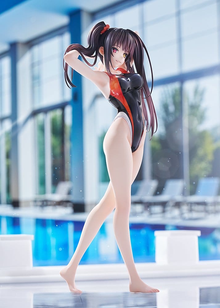 Date A Live Swimsuit Silhouette figurine PVC 1/7 Kurumi Tokisaki Swimwear Ver. 24 cm