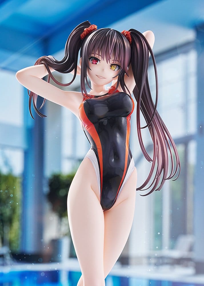 Date A Live Swimsuit Silhouette figurine PVC 1/7 Kurumi Tokisaki Swimwear Ver. 24 cm