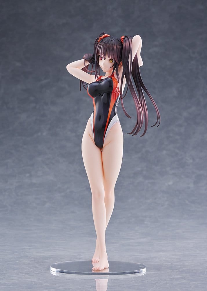Date A Live Swimsuit Silhouette figurine PVC 1/7 Kurumi Tokisaki Swimwear Ver. 24 cm