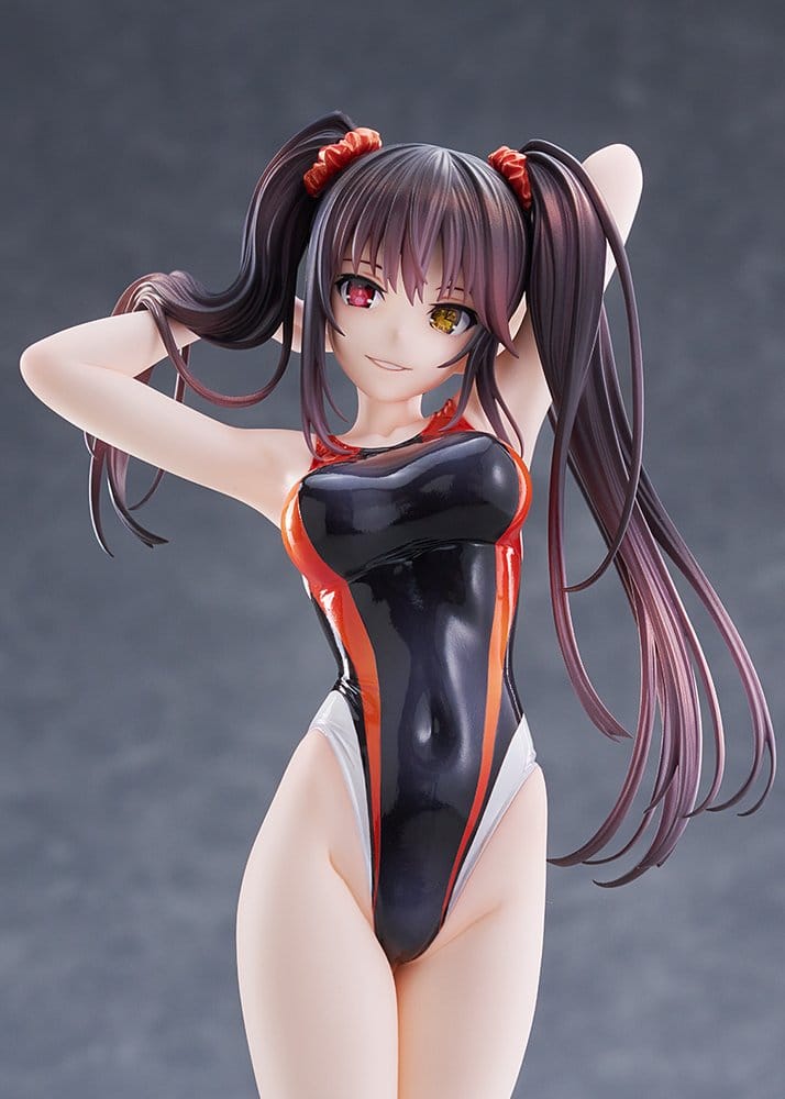 Date A Live Swimsuit Silhouette figurine PVC 1/7 Kurumi Tokisaki Swimwear Ver. 24 cm