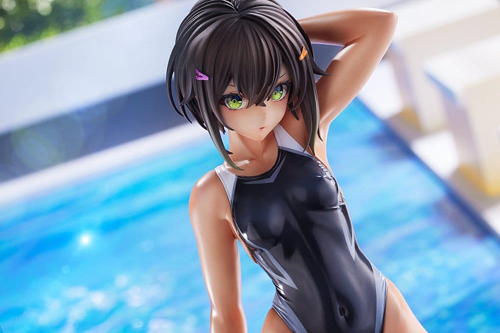 Arms Note figurine PVC 1/7 Buchou-chan of the Swimming Club 22 cm (re-run)