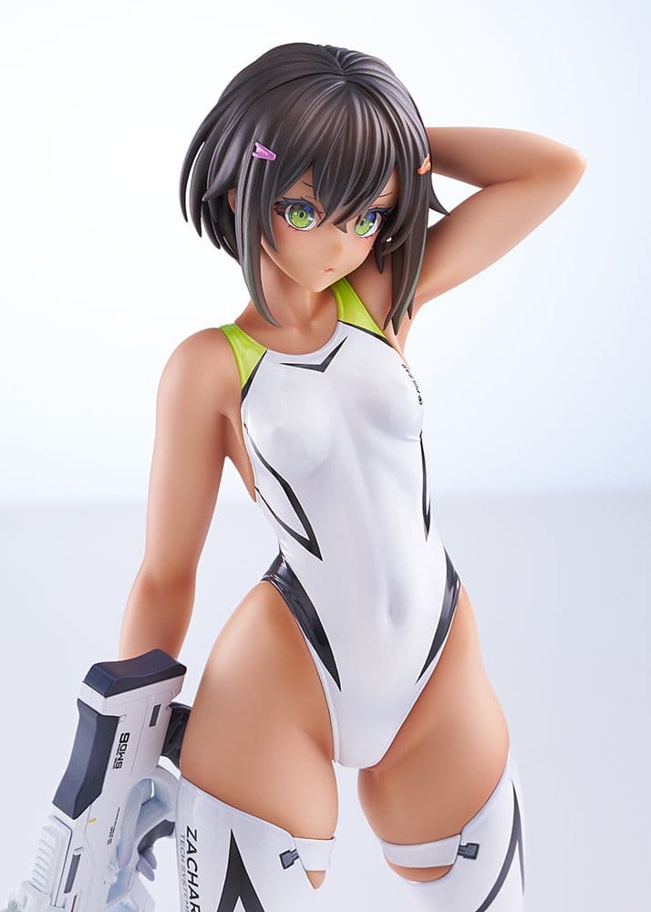 Arms Note figurine PVC 1/7 Buchou-chan of the Swimming Club White Swimsuit Ver. 22 cm