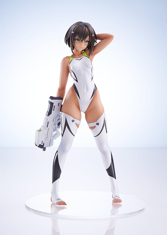 Arms Note figurine PVC 1/7 Buchou-chan of the Swimming Club White Swimsuit Ver. 22 cm