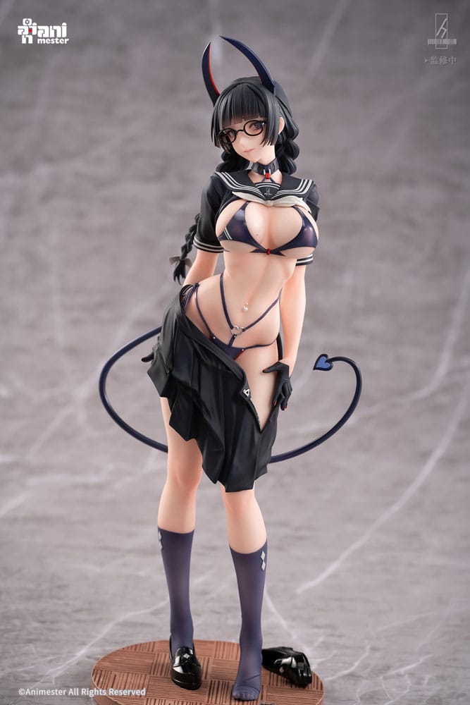 Original Character statuette 1/6 Succubus Class President Reina Illustration by Ban! 30 cm