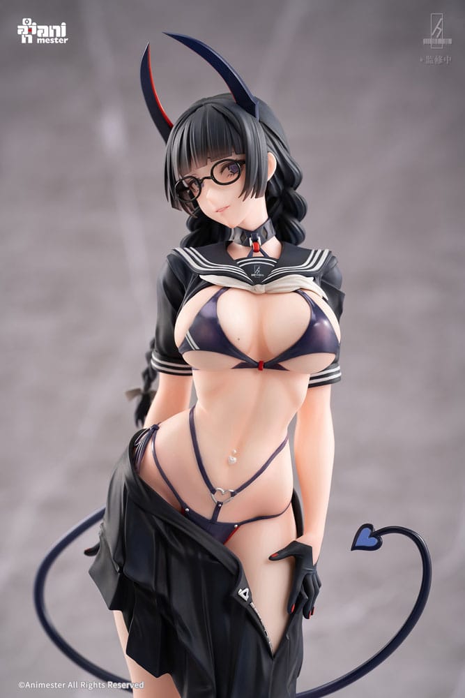 Original Character statuette 1/6 Succubus Class President Reina Illustration by Ban! 30 cm
