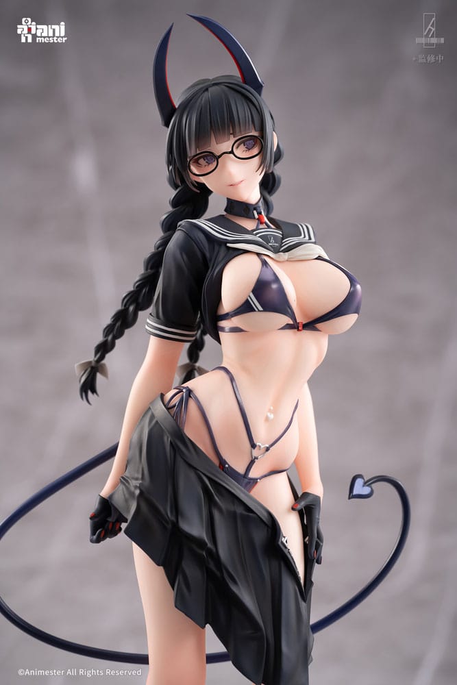 Original Character statuette 1/6 Succubus Class President Reina Illustration by Ban! 30 cm