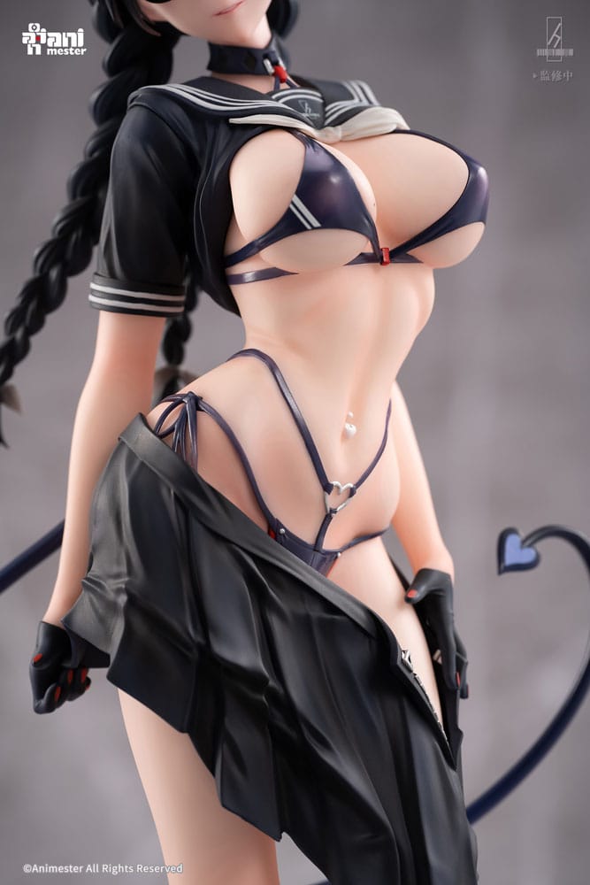 Original Character statuette 1/6 Succubus Class President Reina Illustration by Ban! 30 cm