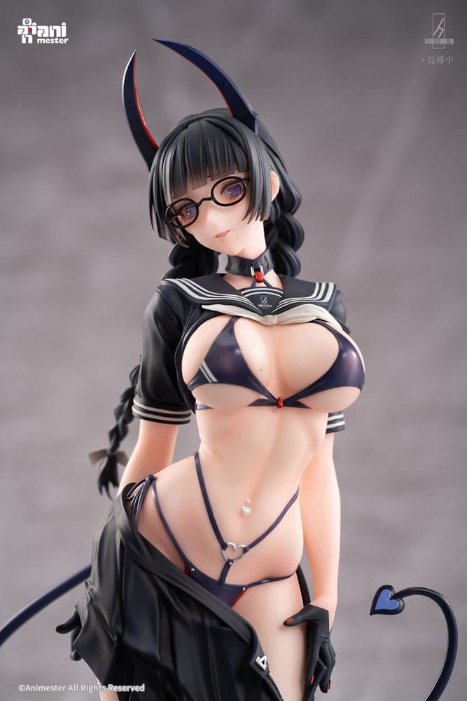 Original Character statuette 1/6 Succubus Class President Reina Illustration by Ban! 30 cm