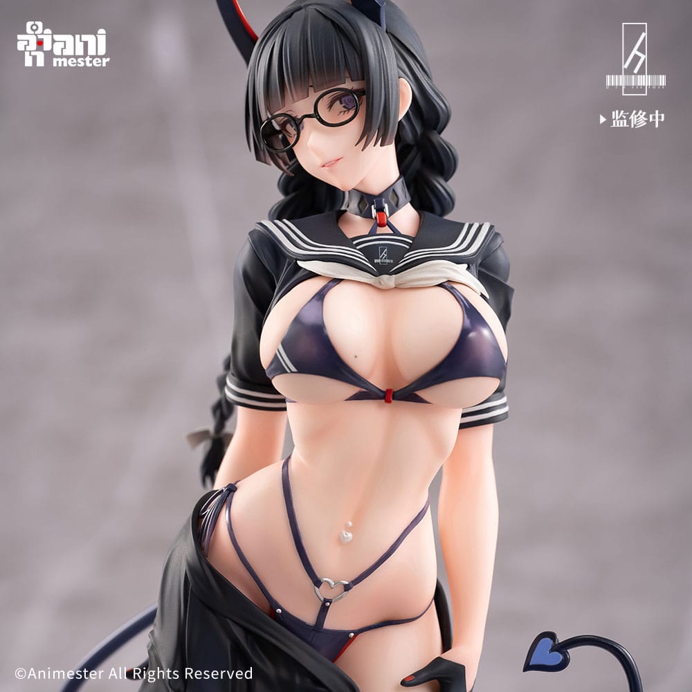 Original Character statuette 1/6 Succubus Class President Reina Illustration by Ban! 30 cm