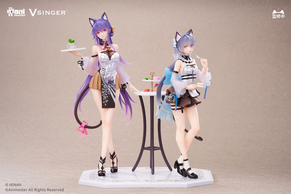VSinger Luo Tianyi & Mo Qingxian pack 2 statuetten 1/7 Luo Tianyi & Mo Qingxian Tea Time Melody Ver.