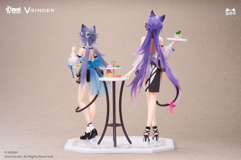 VSinger Luo Tianyi & Mo Qingxian pack 2 statuetten 1/7 Luo Tianyi & Mo Qingxian Tea Time Melody Ver.