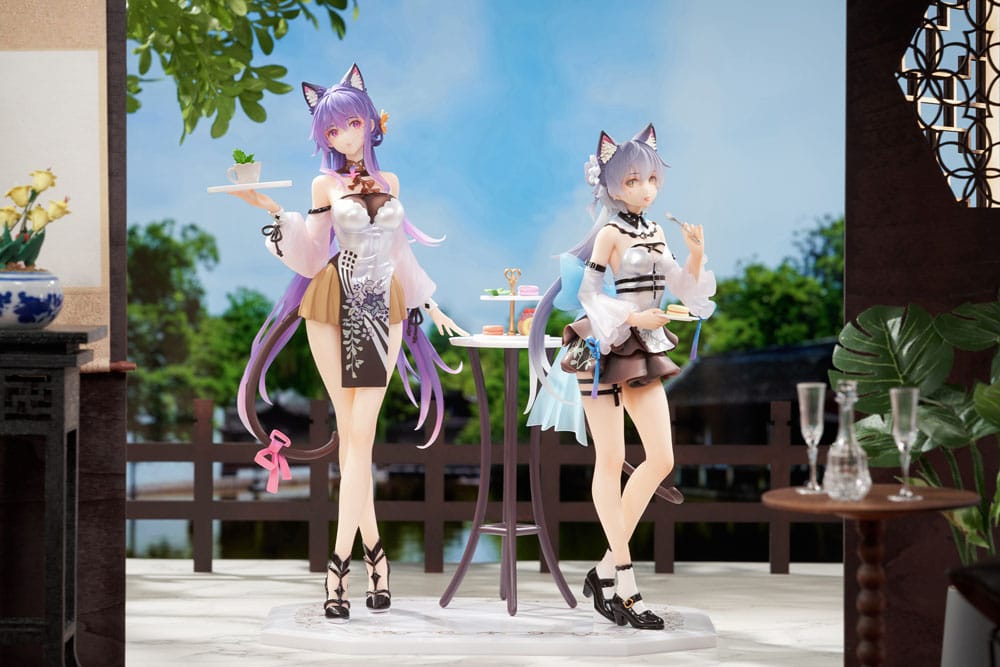VSinger Luo Tianyi & Mo Qingxian pack 2 statuetten 1/7 Luo Tianyi & Mo Qingxian Tea Time Melody Ver.