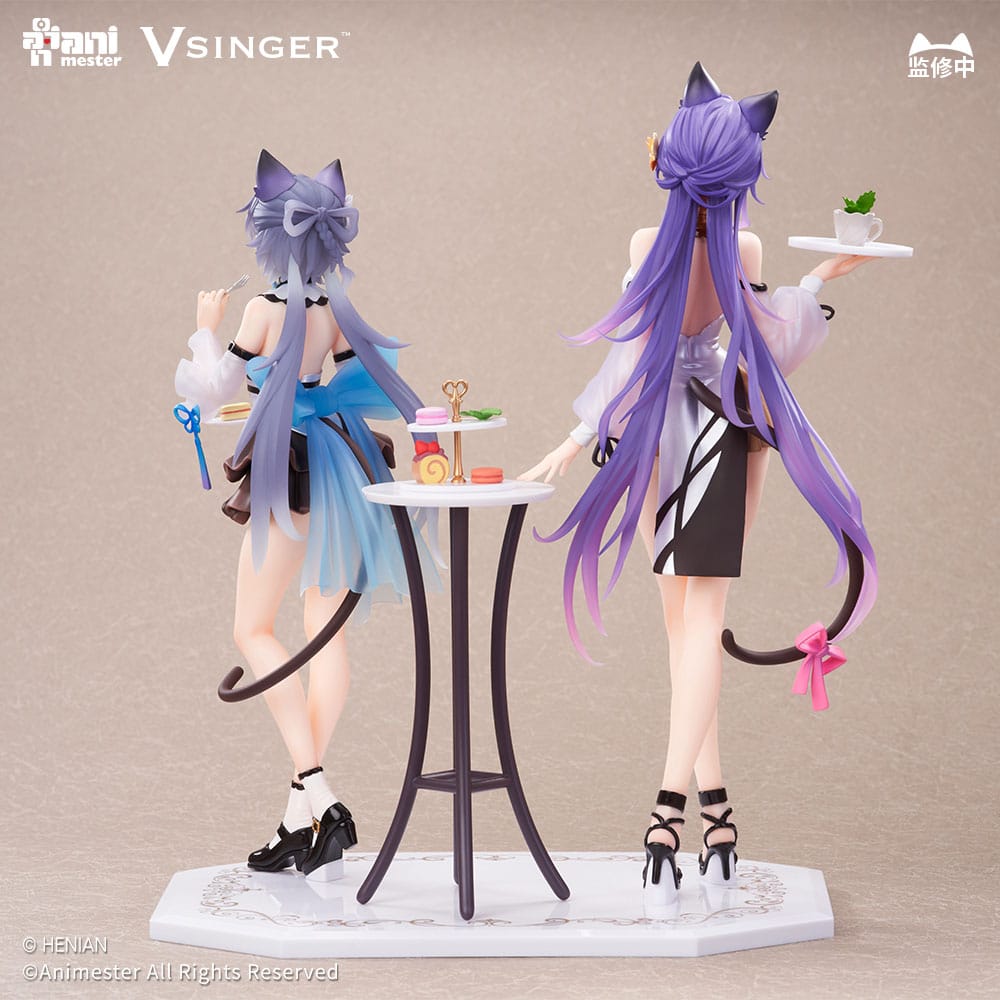 VSinger Luo Tianyi & Mo Qingxian pack 2 statuetten 1/7 Luo Tianyi & Mo Qingxian Tea Time Melody Ver.